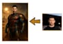 turn you into a realistic superhero portrait